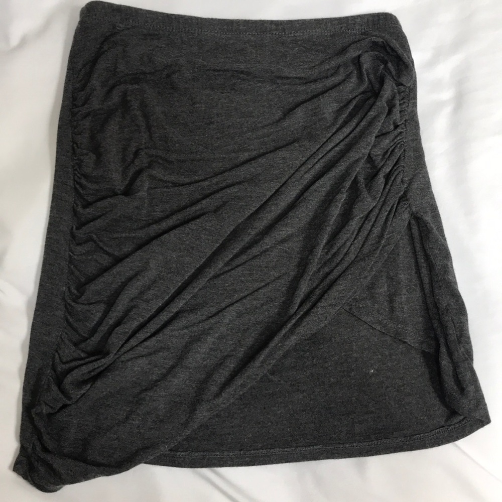 Dark grey wrap skirt!